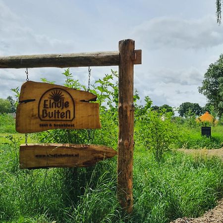 Bell Tent In Een Voedselbos Nederweert-Eind Buitenkant foto